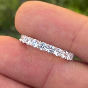 Silver Eternity band, Eternity Ring